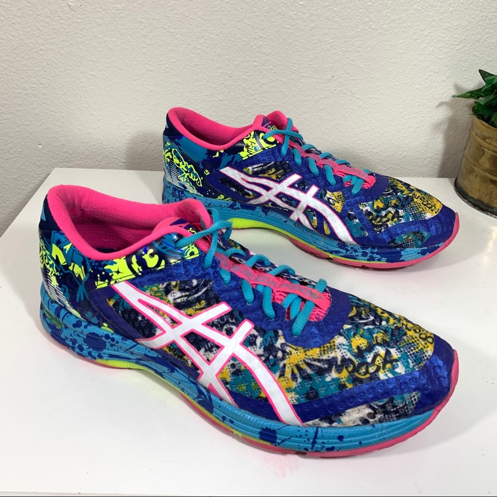 ASICS Gel Noosa Tri 11 Running Shoes Blue Pink - Picture 6 of 11